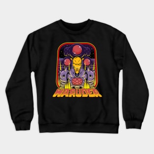 WARURAIDER Purple Crewneck Sweatshirt